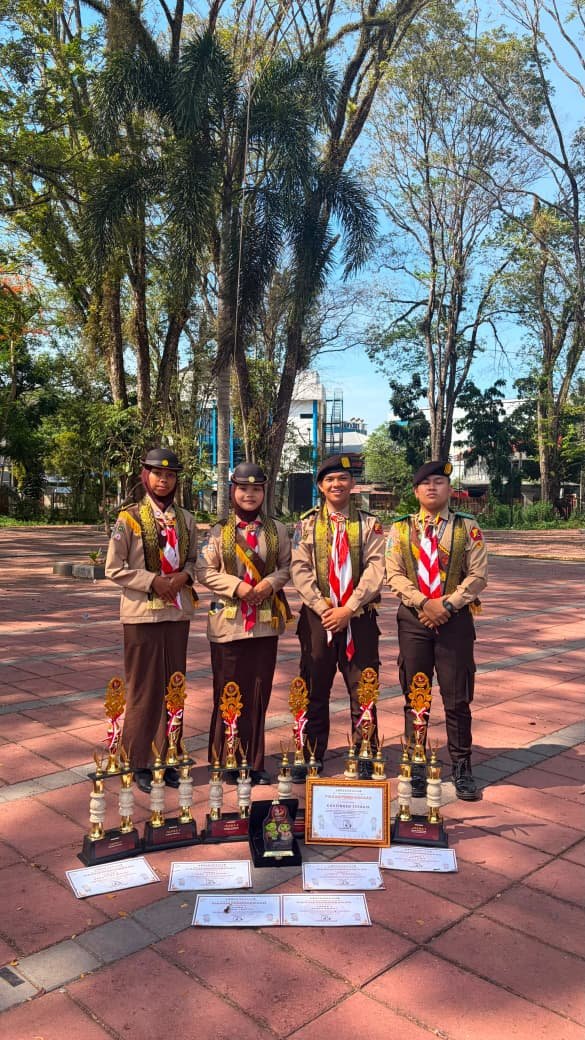 Perwakilan MAN 2 HSU Ikuti Perkemahan Bakti Saka Bhayangkara Tingkat Daerah Kalimantan Selatan